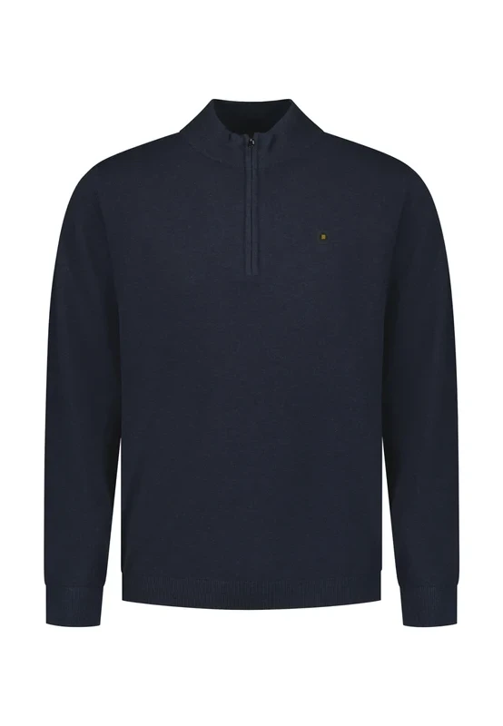 ΠΛΕΚΤΟ HALF ZIP MELANGE