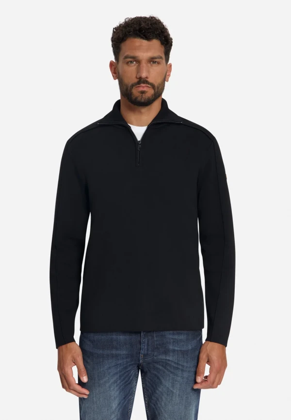 ΠΛΕΚΤΟ WING COLLAR HALF ZIP RELIEF
