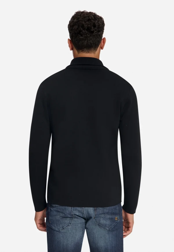 ΠΛΕΚΤΟ WING COLLAR HALF ZIP RELIEF