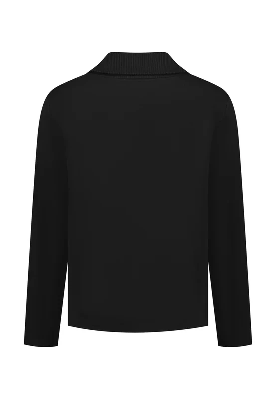 ΠΛΕΚΤΟ WING COLLAR HALF ZIP RELIEF