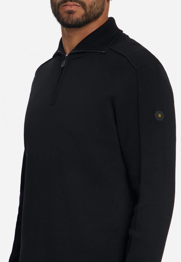 ΠΛΕΚΤΟ WING COLLAR HALF ZIP RELIEF