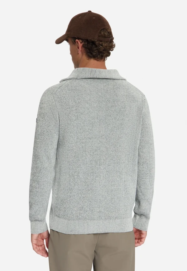 ΠΛΕΚΤΟ HALF ZIP HIGH NECK LIGHT WEIGHT CHENILLE