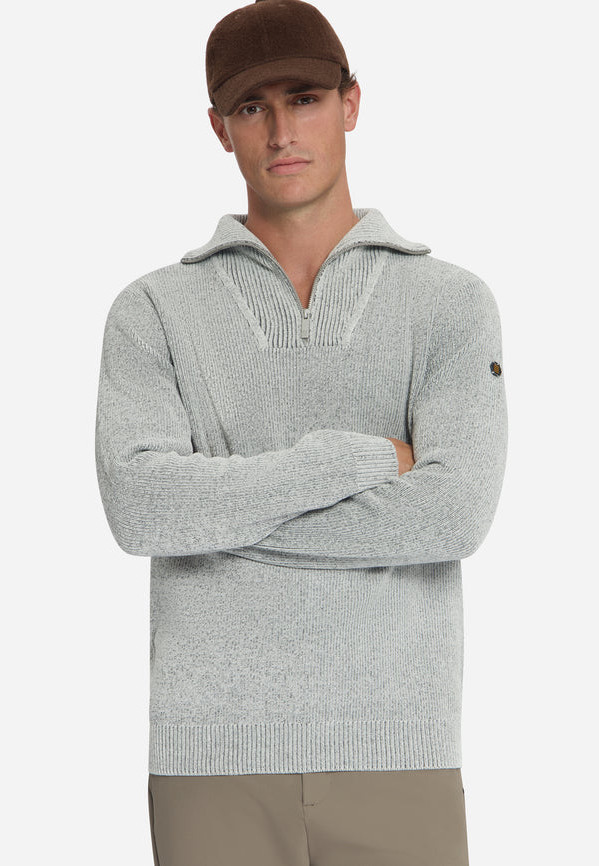ΠΛΕΚΤΟ HALF ZIP HIGH NECK LIGHT WEIGHT CHENILLE