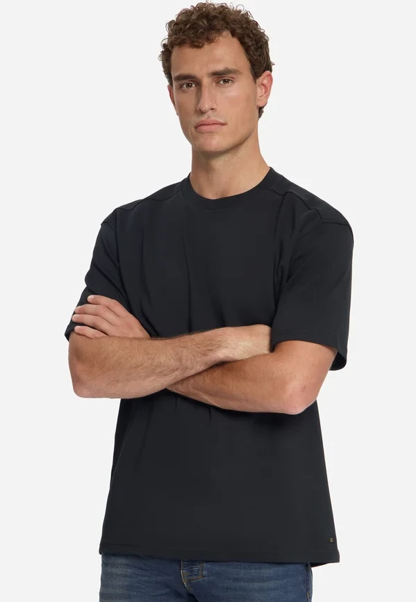 T-SHIRT SOLID HEAVY INTERLOCK