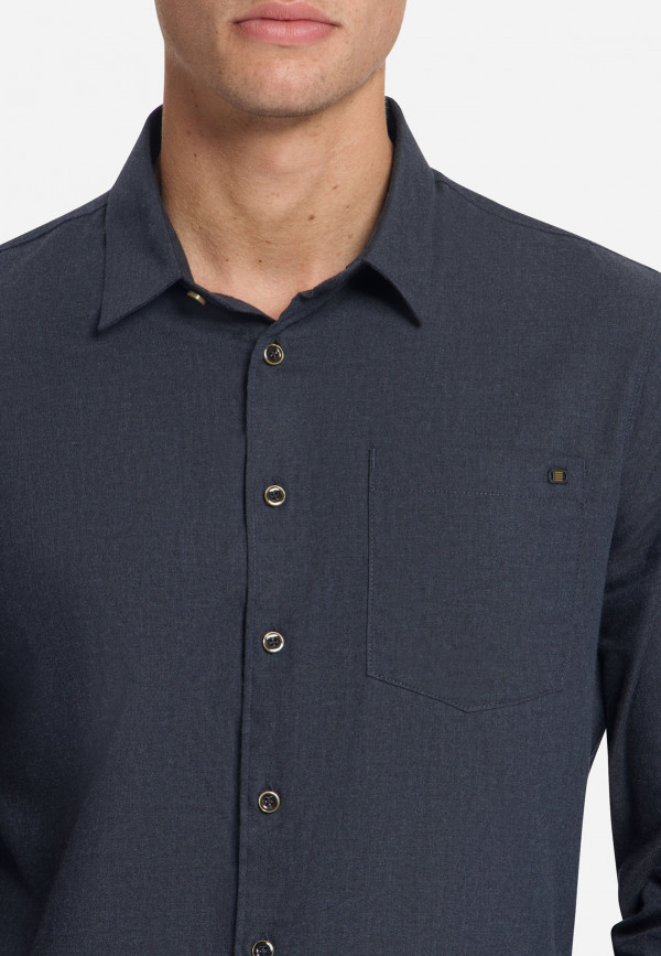 ΠΟΥΚΑΜΙΣΟ MELANGE FLANNEL