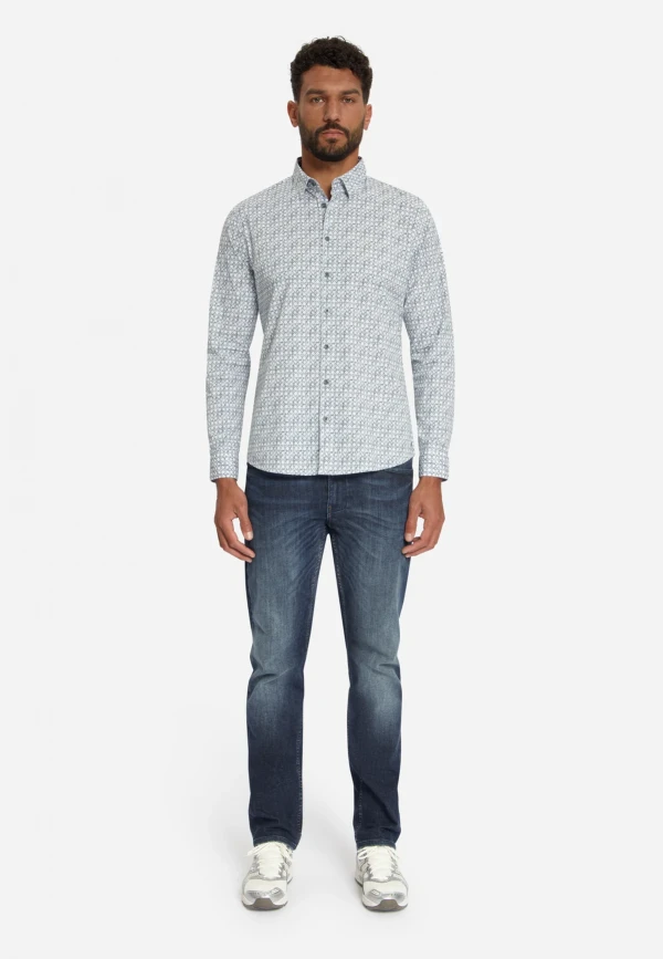 SHIRT STRETCH ALLOVER PRINTED