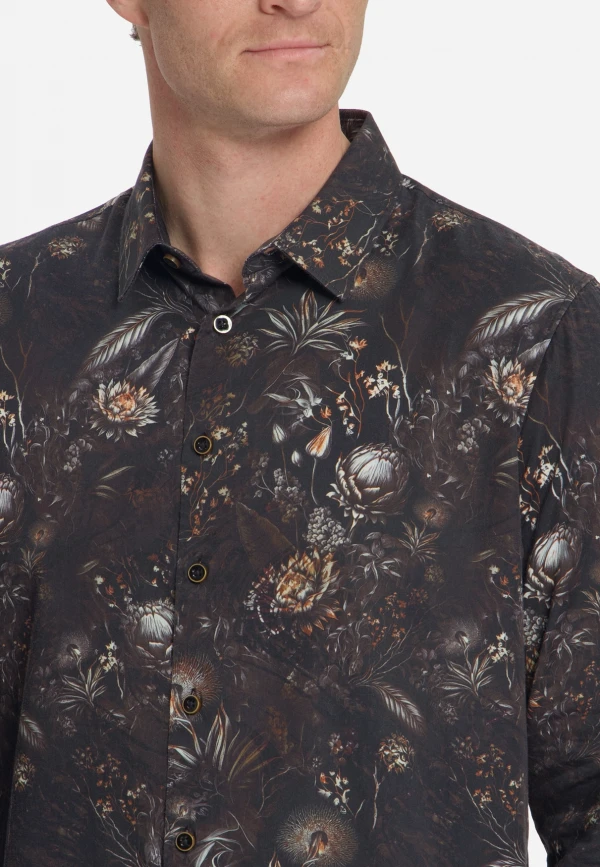 ΠΟΥΚΑΜΙΣΟ ALLOVER PRINTED SATIN WEAVE