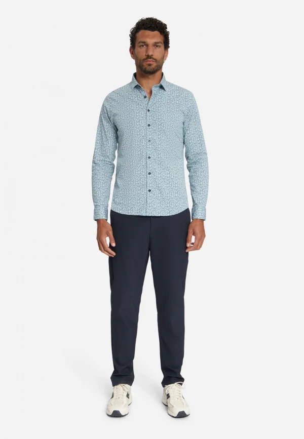 SHIRT STRETCH ALLOVER PRINTED