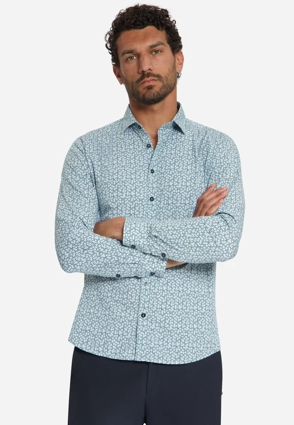 SHIRT STRETCH ALLOVER PRINTED