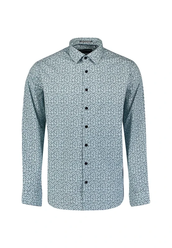 SHIRT STRETCH ALLOVER PRINTED