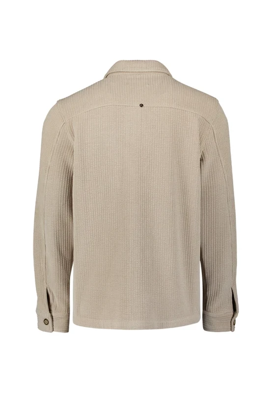 OVERSHIRT FULL BUTTON STRETCΗ ΚΟΤΛΕ