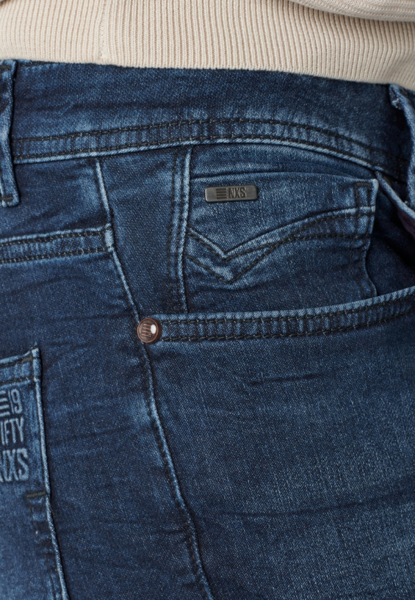 SLIM FIT DARK BLUE JEAN JOG