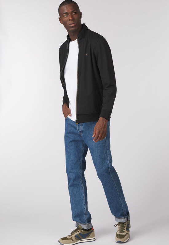 CASUAL SWEAT ZAKETA DOUBLE FACE 2 COLOURED FABRIC