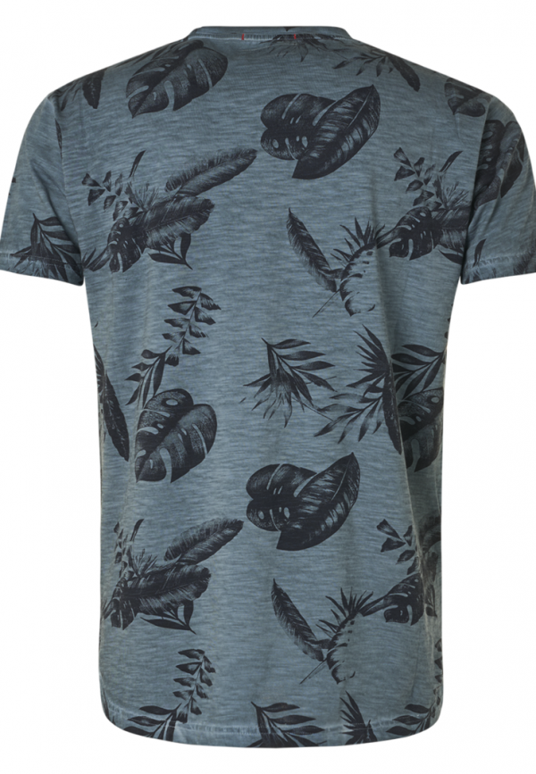 T-SHIRT OUTSIDE COLD DYED LEAVES