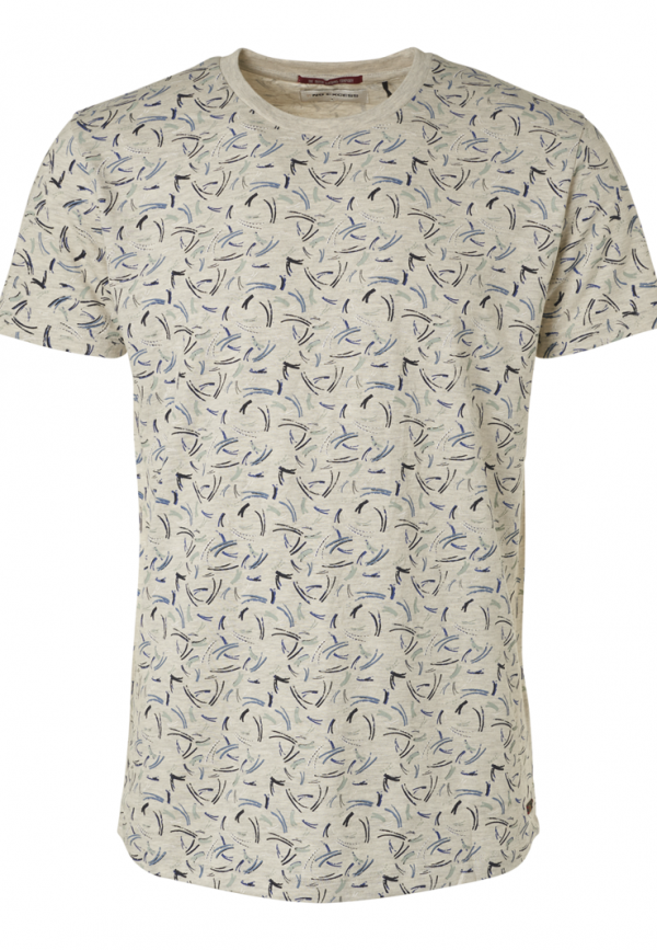 Τ-SHIRT OFF WHITE ALL OVER PRINTED