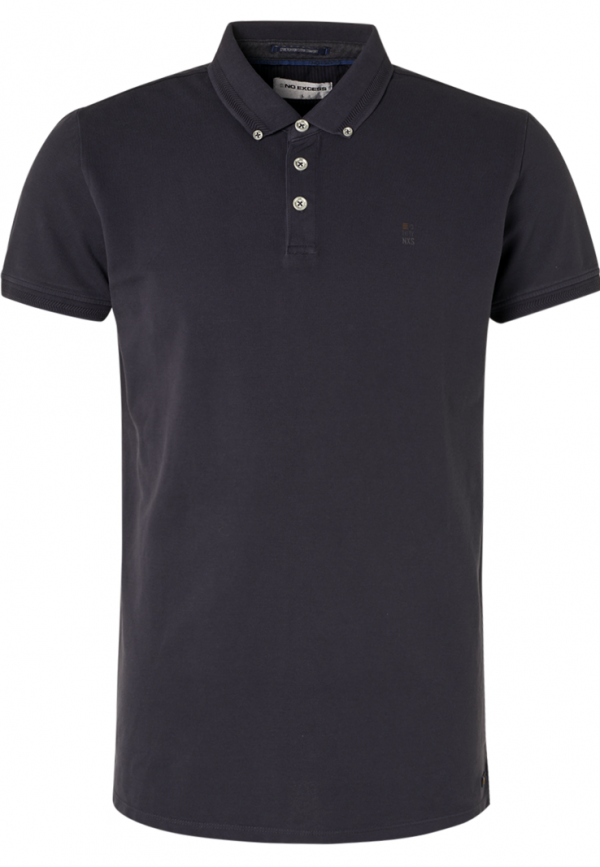 ΜΟΝΟΧΡΩΜΟ STRETCH ΠΟΛΟ ΠΙΚΕ ΠΕΤΡΟΠΛΥΜΕΝΟ GARMENT DYED BUTTON DOWN COLLAR