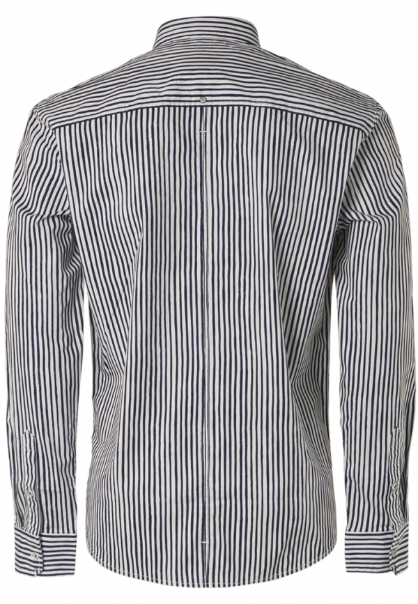 ΠΟΥΚΑΜΙΣΟ STRETCH DIGITAL ALL OVER PRINTED NAVY