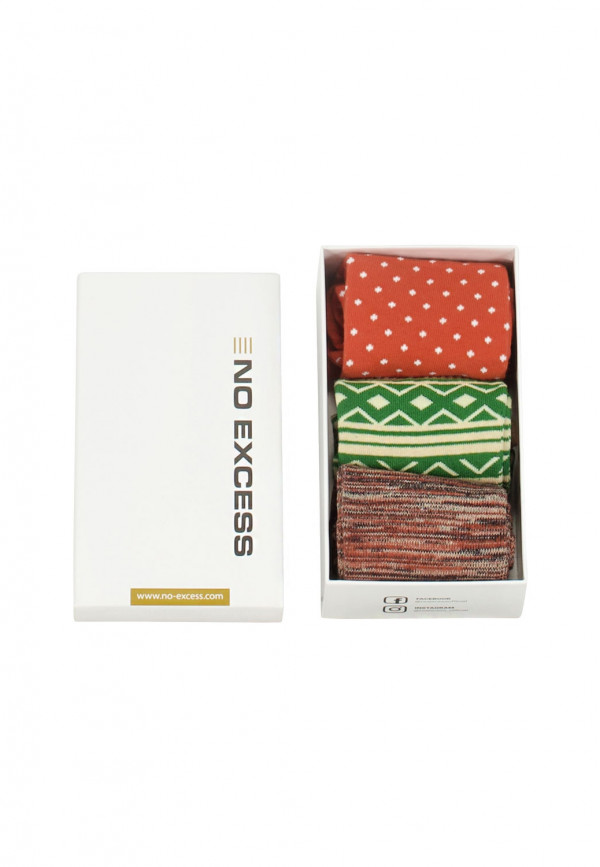 ΣΕΤ ΤΡΙΑ ΖΕΥΓΑΡΙΑ ΚΑΛΤΣΕΣ NO EXCESS GIFT BOX