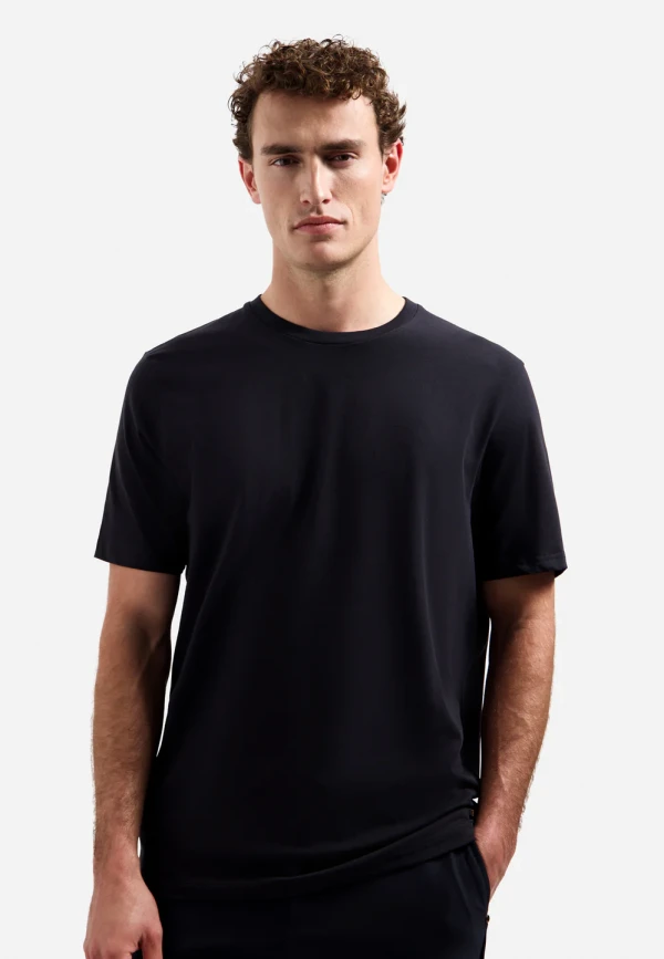 ΜΟΝΟΧΡΩΜΟ T-SHIRT STRETCH RELAXED FIT