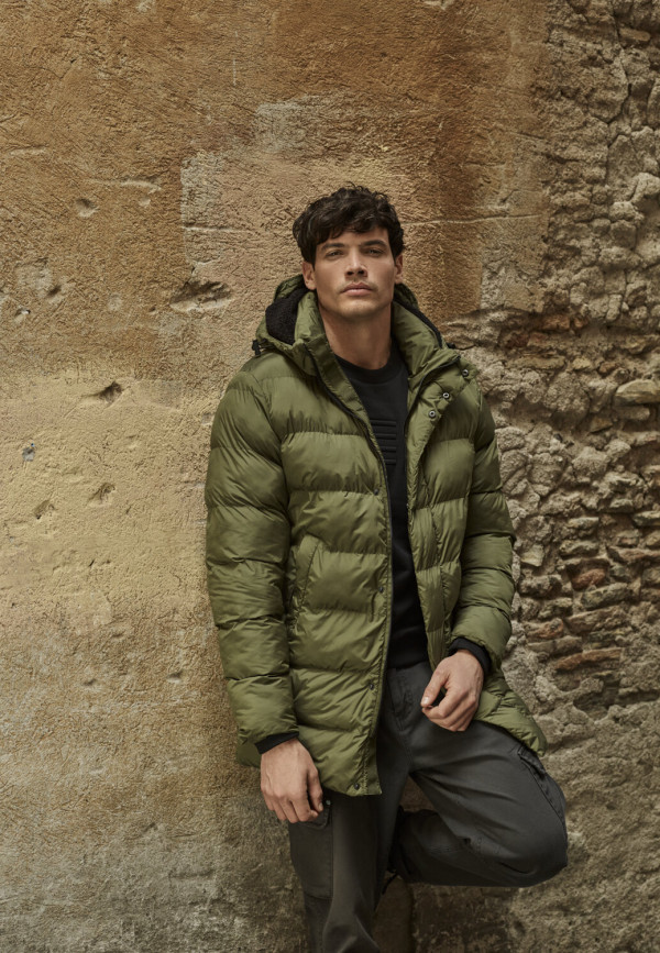 ΜΠΟΥΦΑΝ LONG FIT PADDED