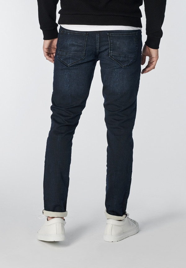 SLIM FIT BLUE BLACK JEAN JOG