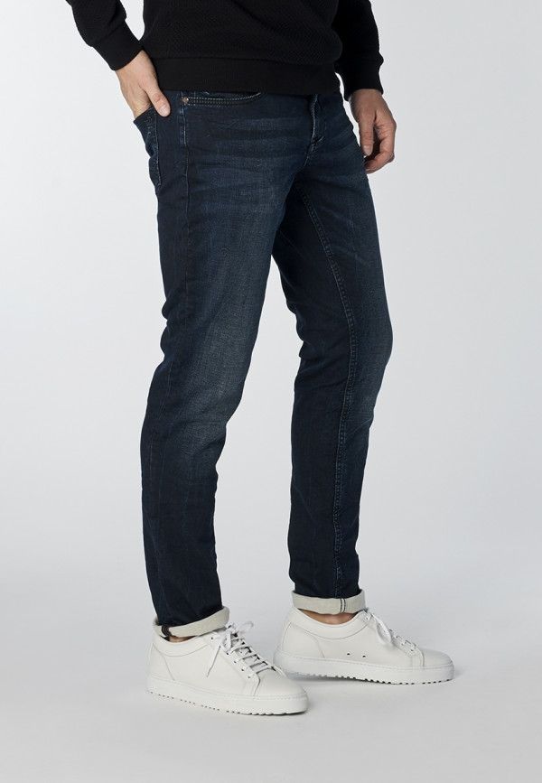 SLIM FIT BLUE BLACK JEAN JOG