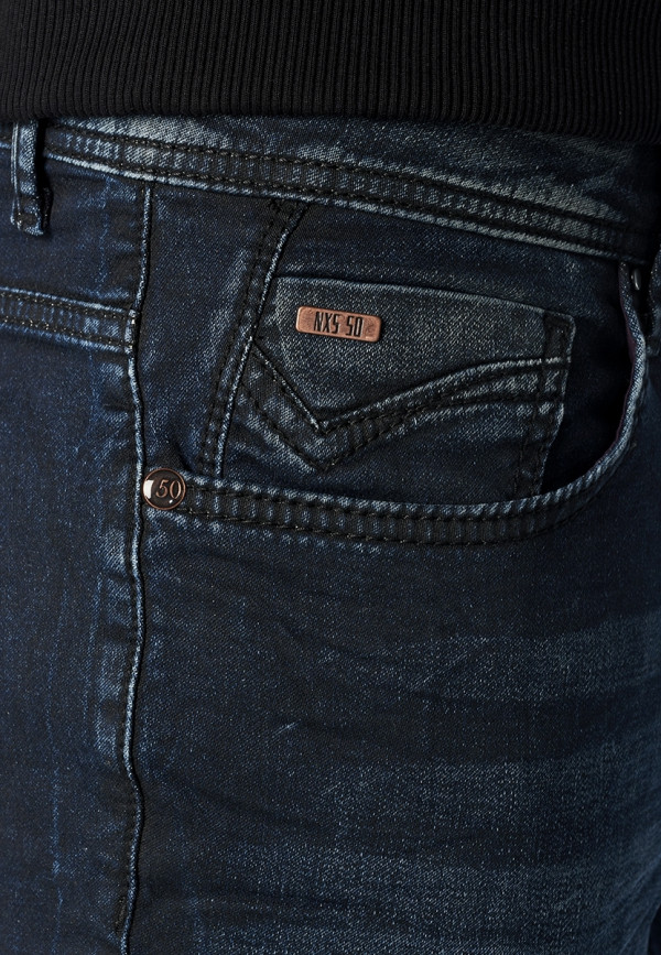 SLIM FIT BLUE BLACK JEAN JOG