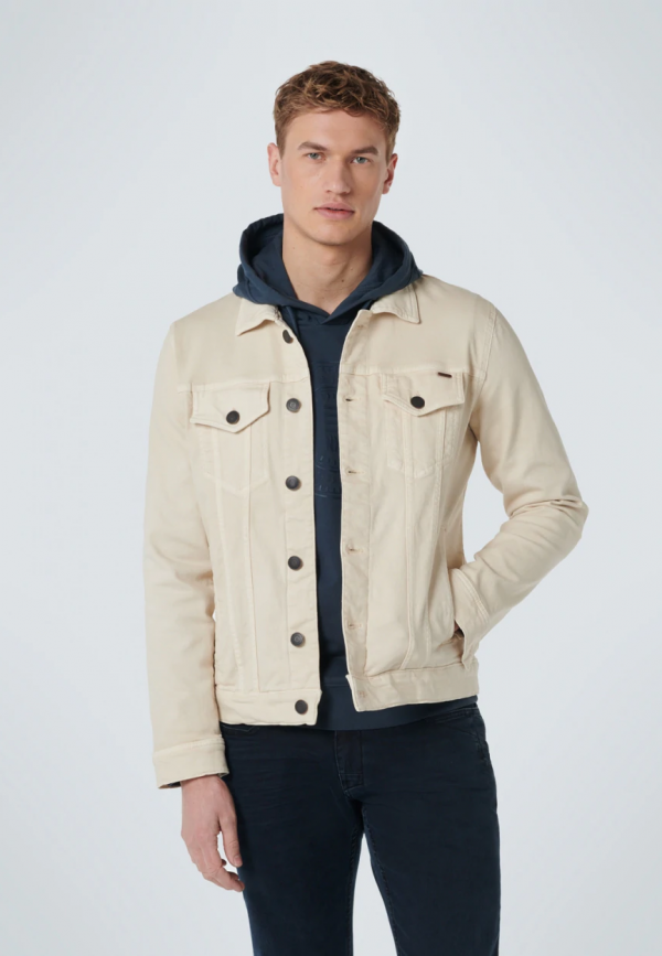 ΜΠΟΥΦΑΝ CREAM DENIM STRETCH