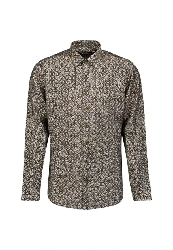 ΠΟΥΚΑΜΙΣΟ ALLOVER PRINTED VISCOSE TWILL
