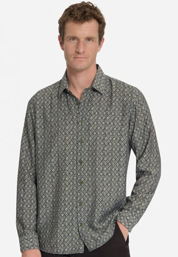 ΠΟΥΚΑΜΙΣΟ ALLOVER PRINTED VISCOSE TWILL